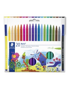 326 C20 marcador permanente Punta redonda Colores surtidos 20 pieza(s)