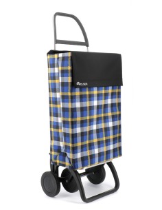 JEA036-1023 bolsa de compras Negro, Azul Bolsa para carrito de la compra