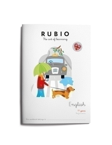 CUADERNO RUBIO A4  ENGLISH BEGINNERS 11 - Pack de 5 unidades