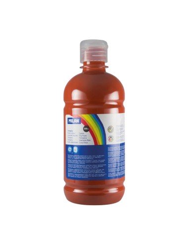 BOTELLA 500ML TEMPERA MARRON MILAN 03670