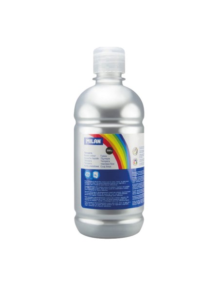 BOTELLA 500ML TEMPERA PLATA MILAN 03691