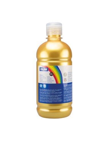 BOTELLA 500ML TEMPERA ORO MILAN 03692