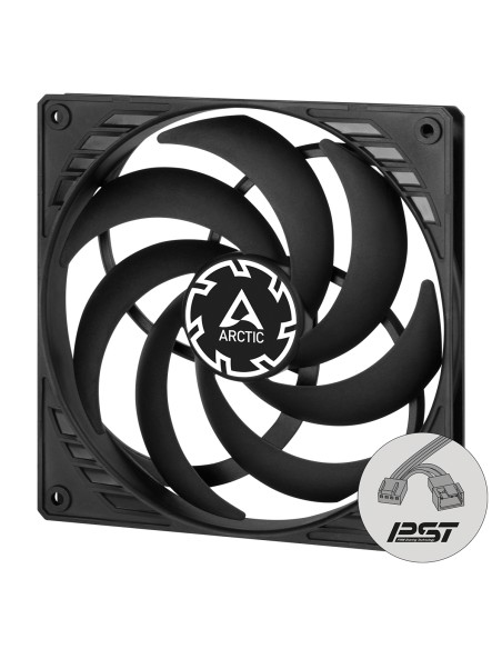 P14 Slim PWM PST Carcasa del ordenador Ventilador 14 cm Negro 1 pieza(s)