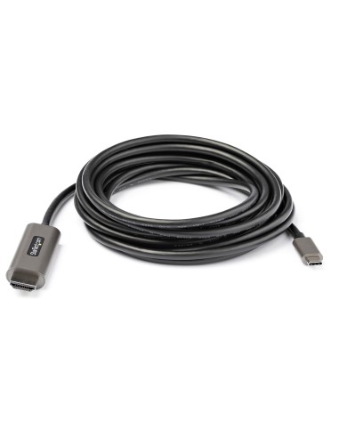 Cable 4m USB C a HDMI 4K de 60Hz con HDR10 - Adaptador de Vídeo USB Tipo C a HDMI 2.0b Ultra HD 4K - Convertidor USBC a HDMI HD