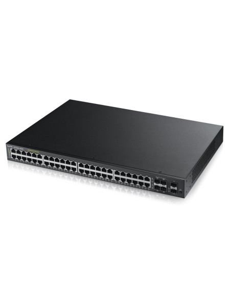 GS1920-48HP Gestionado L2 Gigabit Ethernet (10/100/1000) Energía sobre Ethernet (PoE) 1U Negro