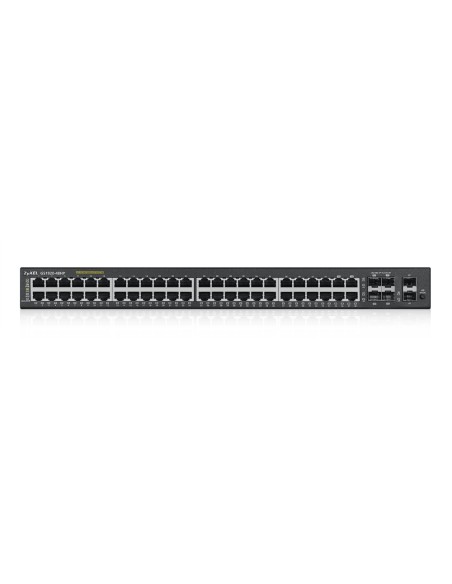 GS1920-48HP Gestionado L2 Gigabit Ethernet (10/100/1000) Energía sobre Ethernet (PoE) 1U Negro