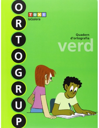 Quadern ortografia Ortogrup verd