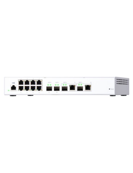QSW-M408-2C switch Gestionado L2 10G Ethernet (100/1000/10000) Blanco