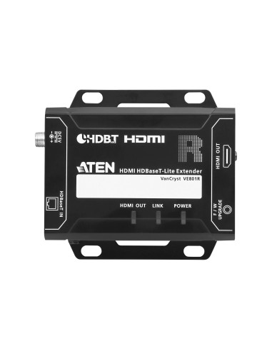 VE801R extensor audio/video Receptor AV Negro