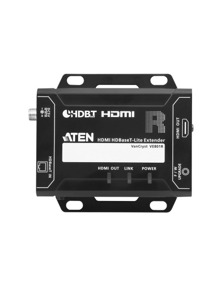 VE801R extensor audio/video Receptor AV Negro