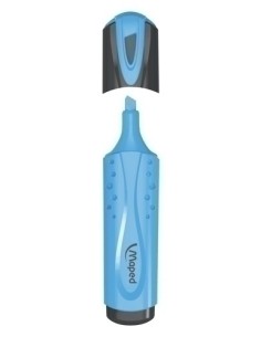 ROTUL. FLUOR MAPED PEPS CLASSIC AZUL 742530 Pack 12