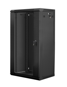 WF01-6422-10B armario rack 22U Bastidor de pared Negro