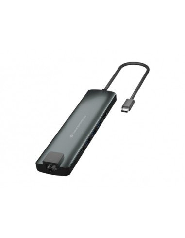 DONN06G USB 3.2 Gen 1 (3.1 Gen 1) Type-C Negro, Plata