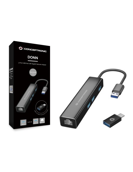DONN07BA USB 3.2 Gen 1 (3.1 Gen 1) Type-A Negro