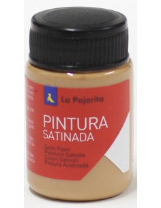 C 6 bote pintura satinada la pajarita siena base latex