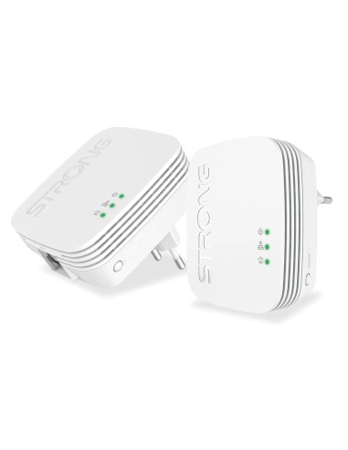 Powerline 600 Duo Mini 600 Mbit/s Ethernet Blanco 2 pieza(s)