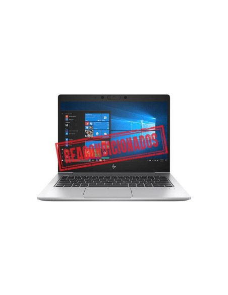 Portátil Reacondicionado HP Elitebook 830 G6 13.3 táctil i5-8TH 16Gb 256Gb M.2 Windows 11 Pro Teclado español Grado A