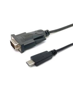 133392 cable de serie Negro 1,5 m USB Tipo C DB-9