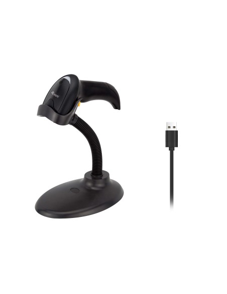 351021 lector de código de barras Lector de códigos de barras portátil 1D/2D LED Negro