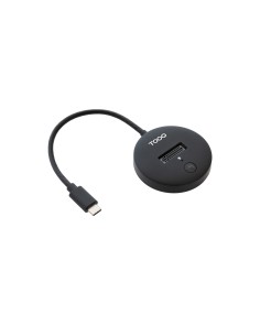 Docking Station USB-C 3.2 Gen 2x1 para SSD M.2 NVMe PICe, Negra
