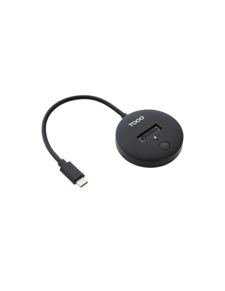 Docking Station USB-C 3.2 Gen 2x1 para SSD M.2 NVMe PICe, Negra