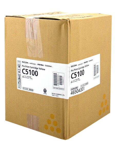 828226 cartucho de tóner 1 pieza(s) Original Amarillo