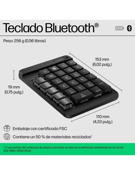 Teclado programable inalámbrico 430 Teclado programable inalámbrico 430