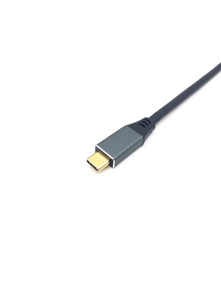 133417 adaptador de cable de vídeo 3 m USB Tipo C HDMI tipo A (Estándar) Gris, Negro