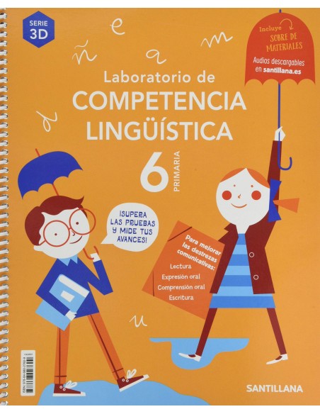 LABORATORIO DE COMPETENCIA LINGUISTICA SERIE 3D 6 PRIMARIA