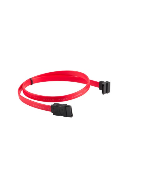 CA-SASA-12CU-0050-R cable de SATA 0,5 m SATA 7-pin Rojo