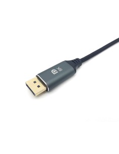 133421 adaptador de cable de vídeo 1 m USB Tipo C DisplayPort Gris 2