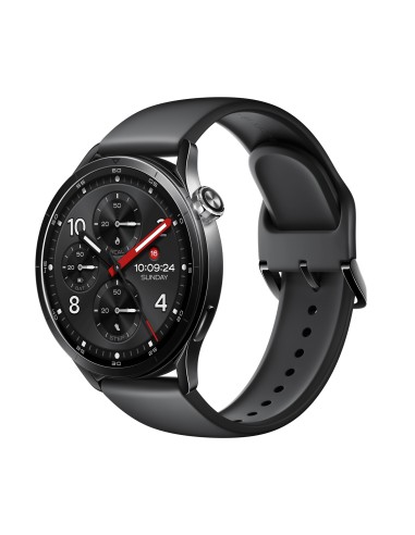 Watch S5 3,76 cm (1.48") AMOLED 46 mm Digital 480 x 480 Pixeles Pantalla táctil Negro Wifi