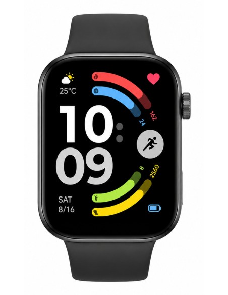 Redmi Watch 6 5,26 cm (2.07") AMOLED 46 mm Digital 432 x 514 Pixeles Pantalla táctil Negro GPS (satélite)
