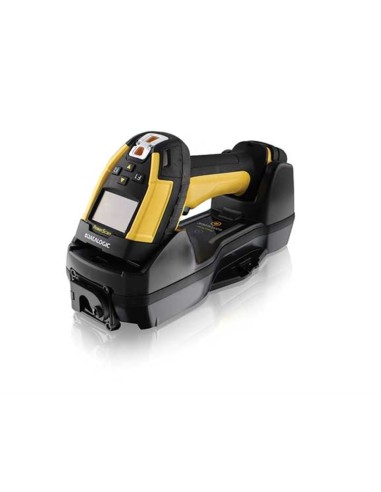 PM9600-DHP433RBK10 lector de código de barras Lector de códigos de barras portátil 1D/2D Laser Negro, Amarillo