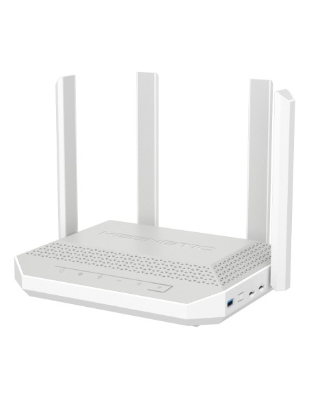 Hopper 4G+ (KN-2312) Módem router Wifi 6 Mesh 4G+ AX3000 con 2 ranuras de SIM, Gigabit Smart Switch de 5 puertos y un puerto USB