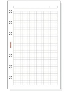 RECAMBIO CUADRICULA OPEN R1040 155X215MM