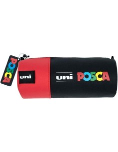 Estuche de tela posca color rojo 85x195cm