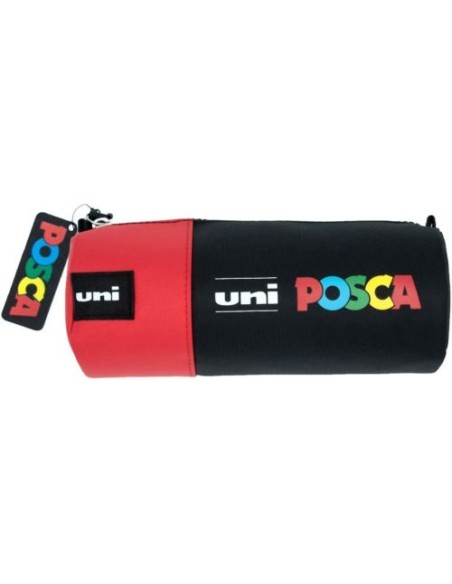 Estuche de tela posca color rojo 85x195cm