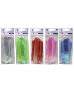 329808 adorno navideño Bamboo Multicolor