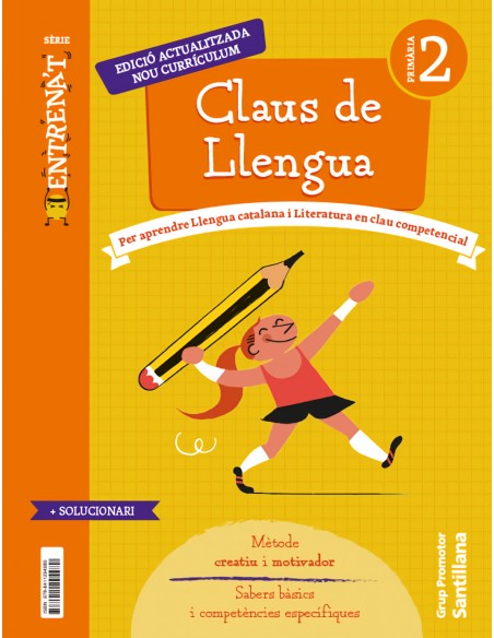 QUADERN CLAUS LLENGUA 2NPRIMARIA ENTRENAT CATALUNYA 2023