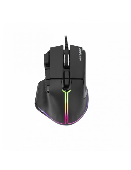 MARROK Black ratón Oficina Mano derecha USB tipo A Óptico 12000 DPI