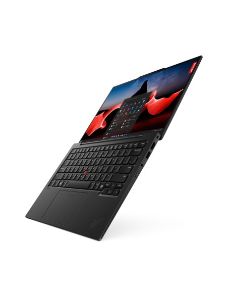 ThinkPad X1 Carbon Gen 12 Intel Core Ultra 7 155U Portátil 35,6 cm (14") WUXGA 16 GB LPDDR5x-SDRAM 512 GB SSD Wi-Fi 6E (802.11a