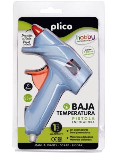 PISTOLA TERMOFUSIBLE MINI 25W BAJA TEMPERATURA