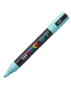 Marcador uni posca pc5m color verde marino punta 18 25mm