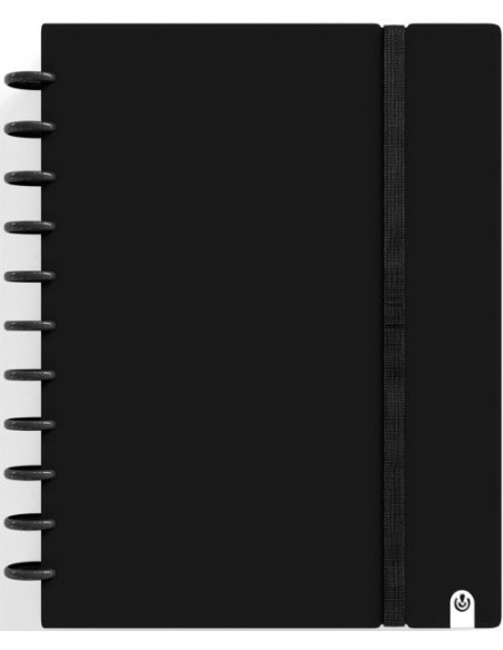 CUADERNO INGENIOX A4 80H CUADRICULA NEGRO CUADERNO INGENIOX A4 80H CUADRICULA NEGRO