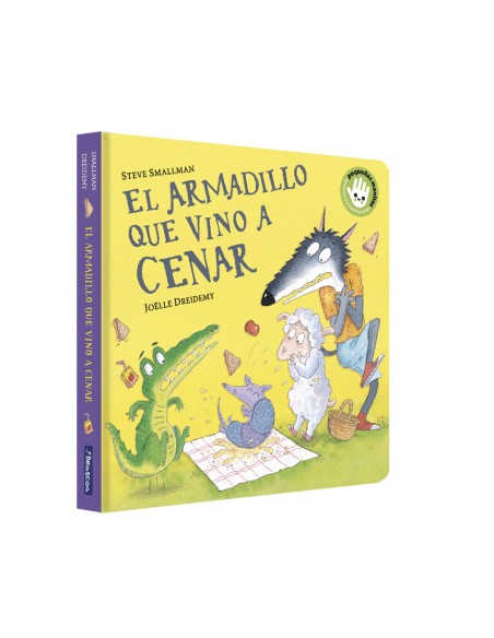El armadillo que vino a cenar La ovejita que vino a cenar Libro de carton