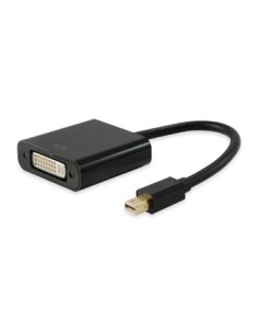 133433 adaptador de cable de vídeo Mini DisplayPort DVI-I Negro