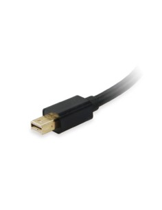 133433 adaptador de cable de vídeo Mini DisplayPort DVI-I Negro 2