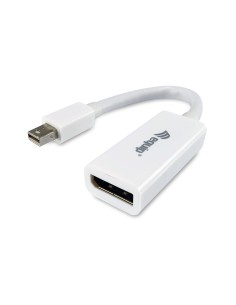 133440 adaptador de cable de vídeo 0,15 m Mini DisplayPort DisplayPort Blanco