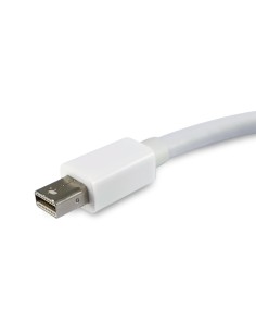 133440 adaptador de cable de vídeo 0,15 m Mini DisplayPort DisplayPort Blanco 2